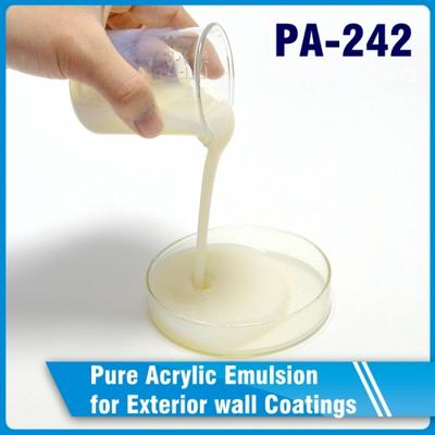 PA-242 Pure Acrylic Emulsion for Exterior wall Coatings