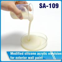 SA-109 Modified silicone acrylic emulsion for exterior wall paint