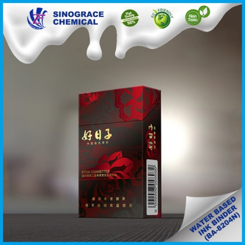 Water-Based Acrylic Emulsion / Water-Based Lower VOC Styrene-Acrylic Emulsion For Cigarette Packaging Printing Ink (BA-8204N)